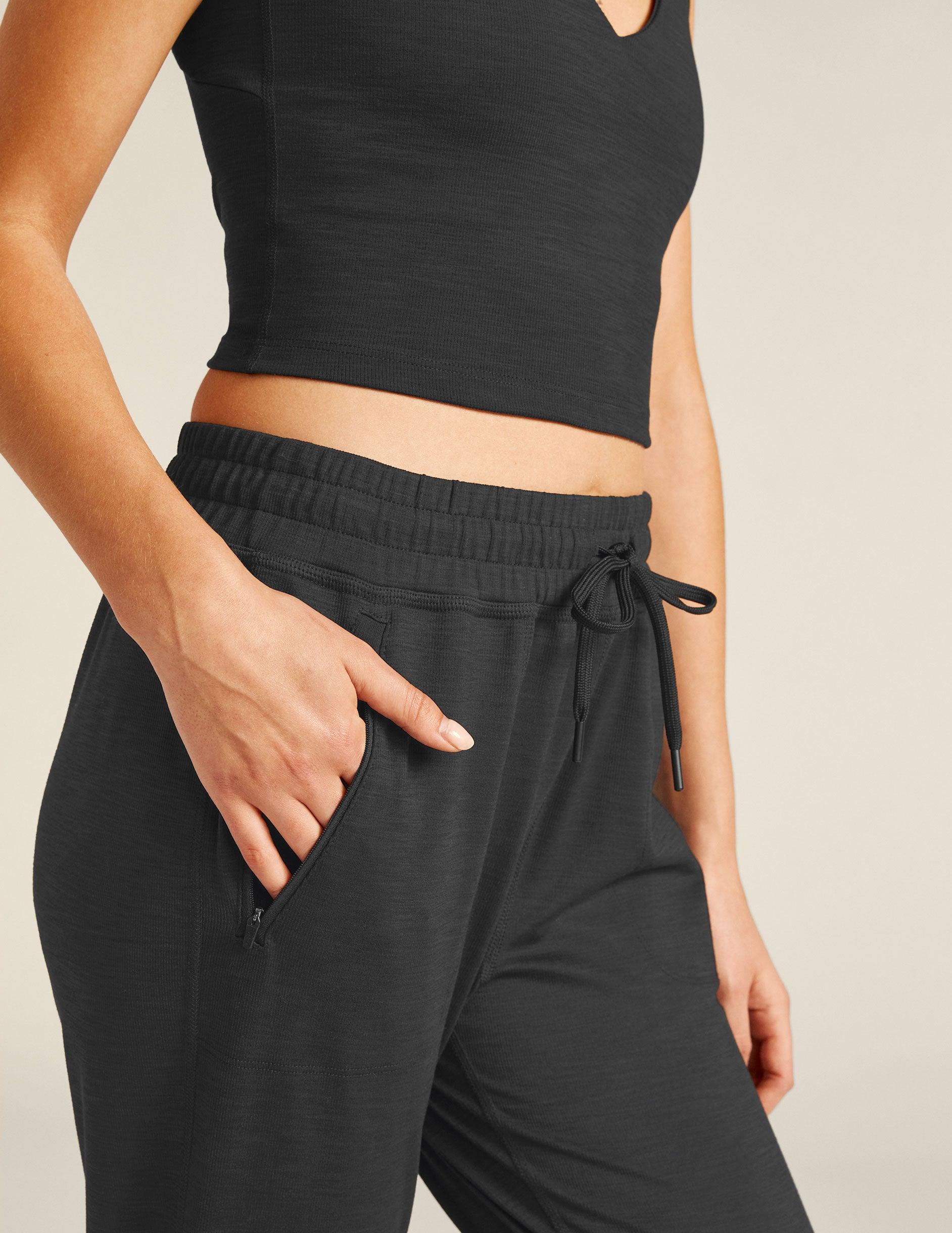 Heather Rib Street Jogger Product Image