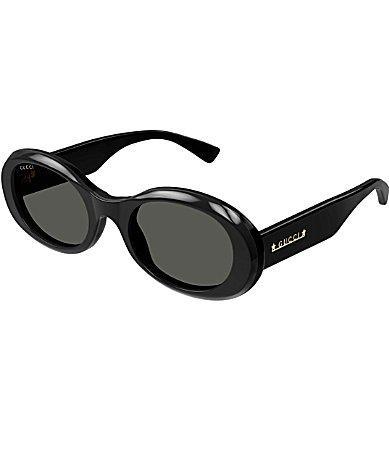 Gucci Womens Gucci Symbol 52mm Oval Sunglasses Product Image