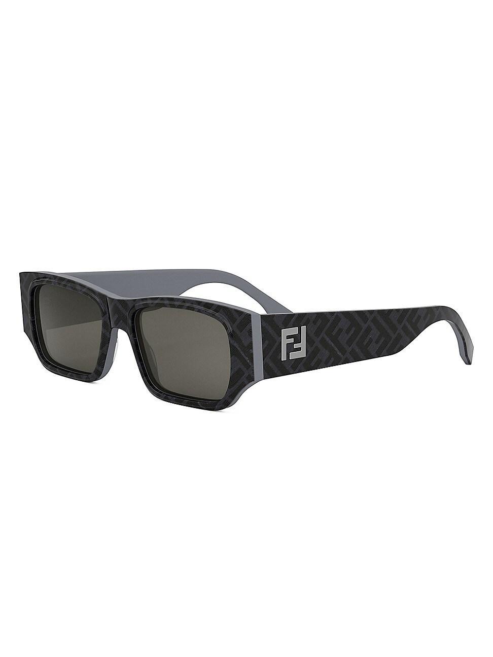 Mens FF Squared 54MM Rectangular Sunglasses Product Image