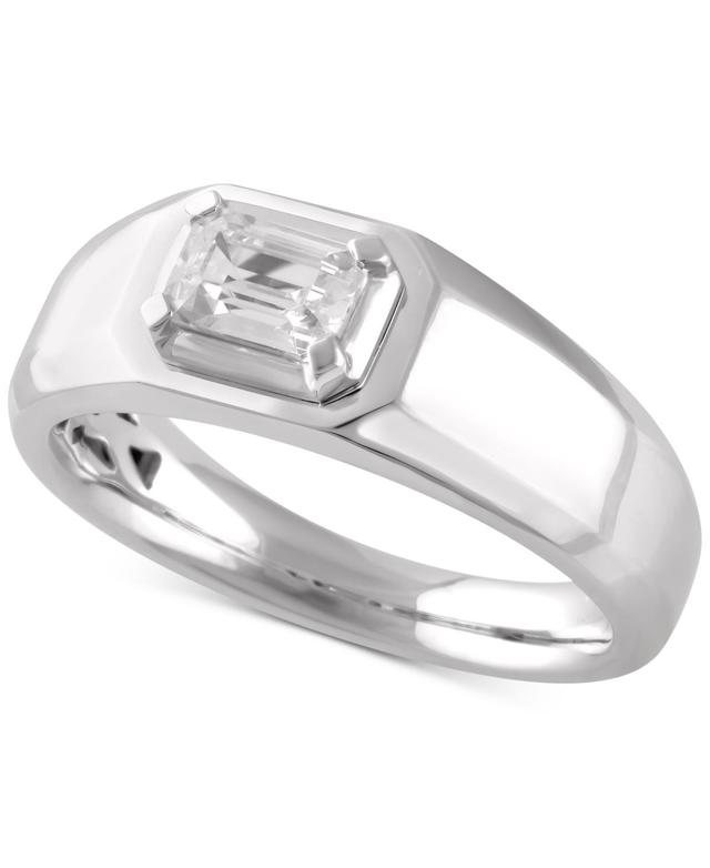 Mens Diamond Ring (1 ct. t.w.) in 14k White Gold Product Image