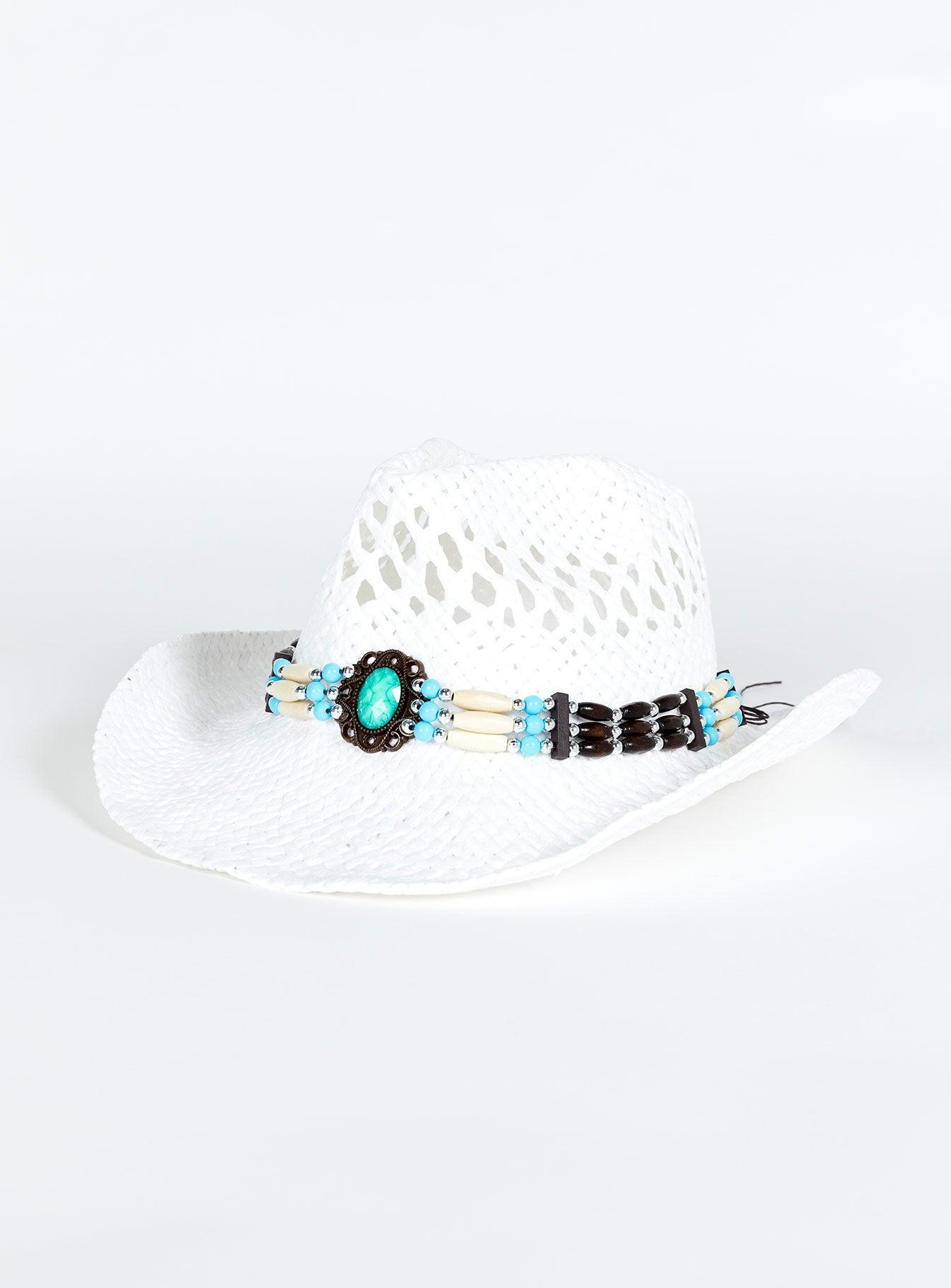 Brownhall Cowboy Hat White Product Image