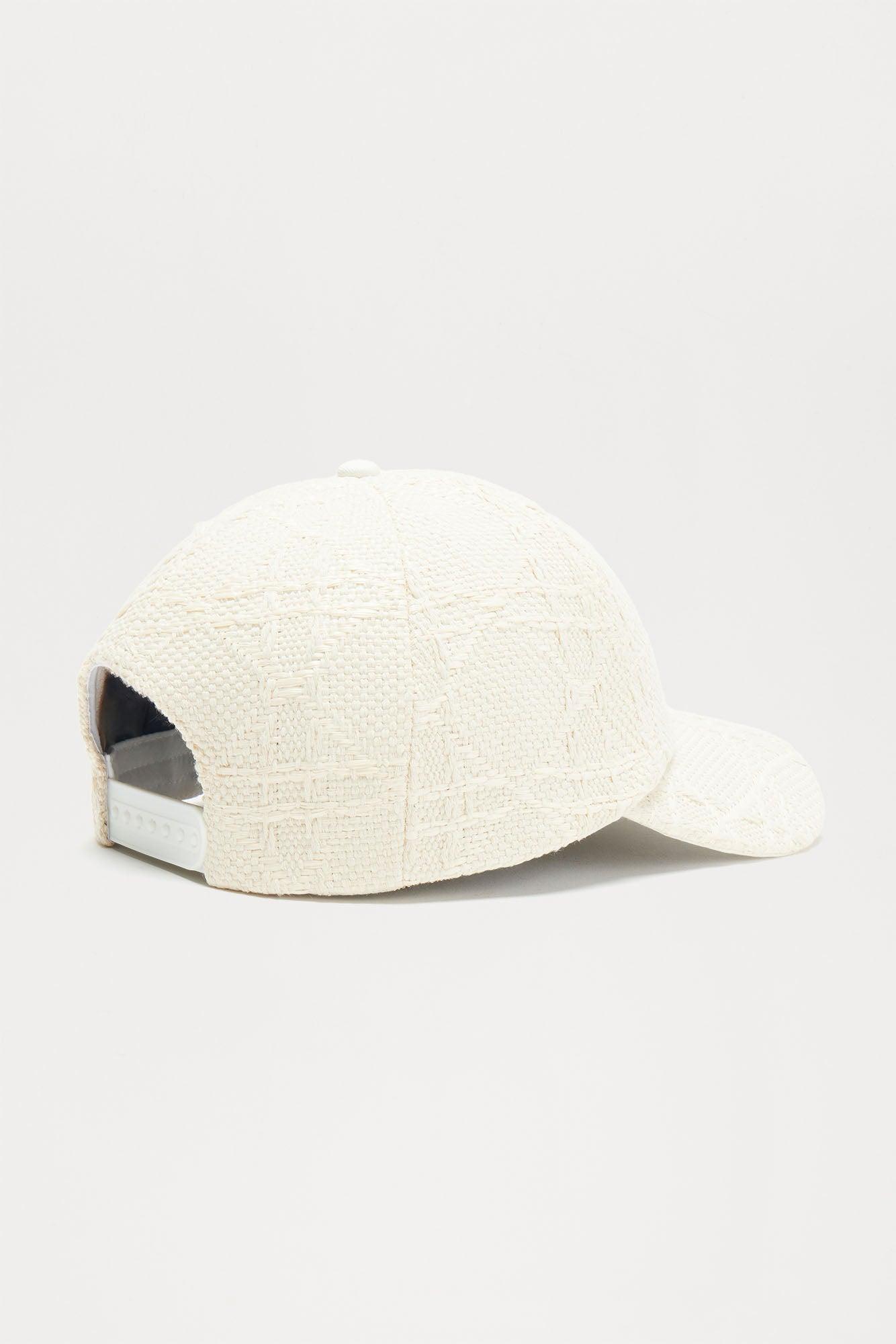 Luke Woven Structured Snapback - Cream Product Image