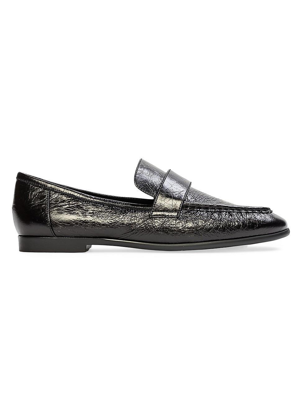 Womens Arrow Leather Loafers product image