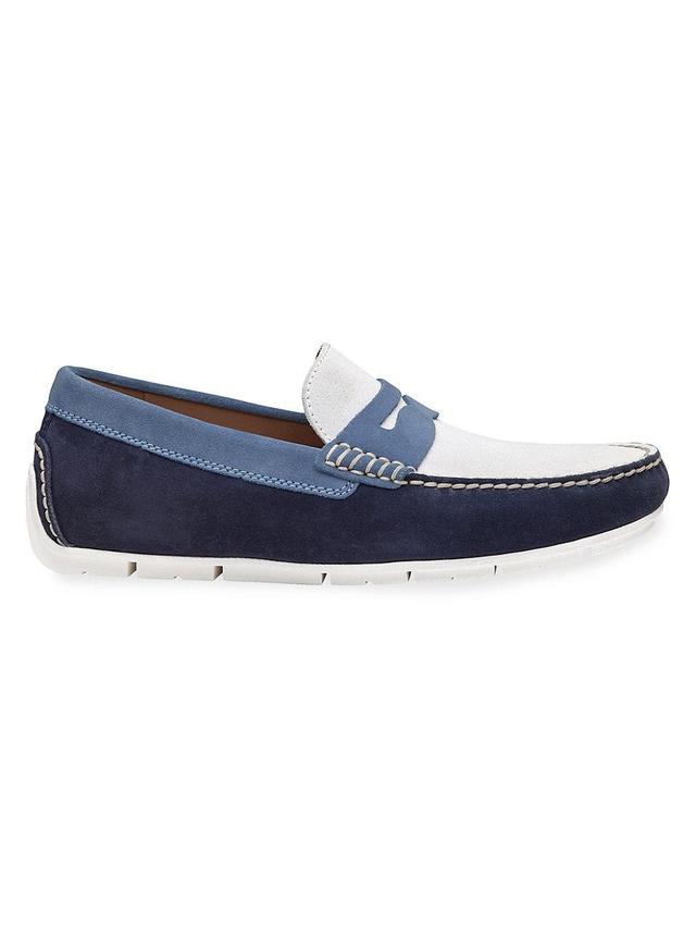Mens Baldwin Suede Penny Loafers Product Image