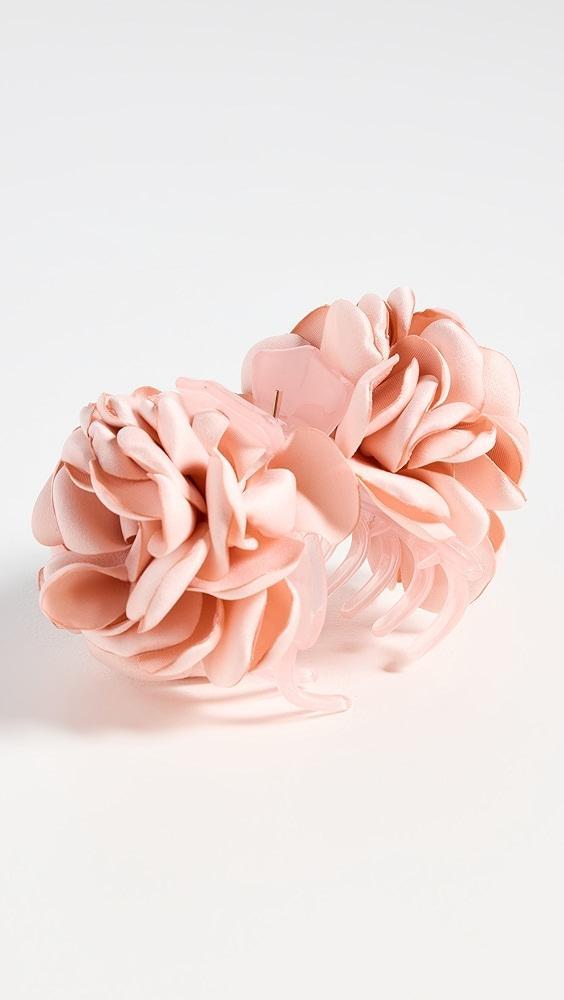 Lele Sadoughi Peony Flower Claw Hair Clip | Shopbop Product Image