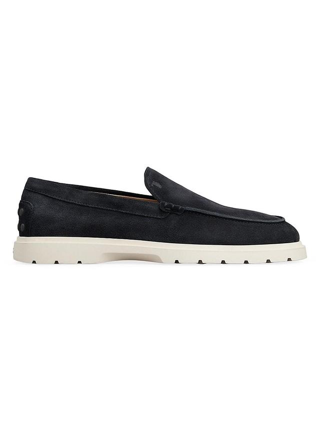 Mens Suede Boat Shoes Product Image