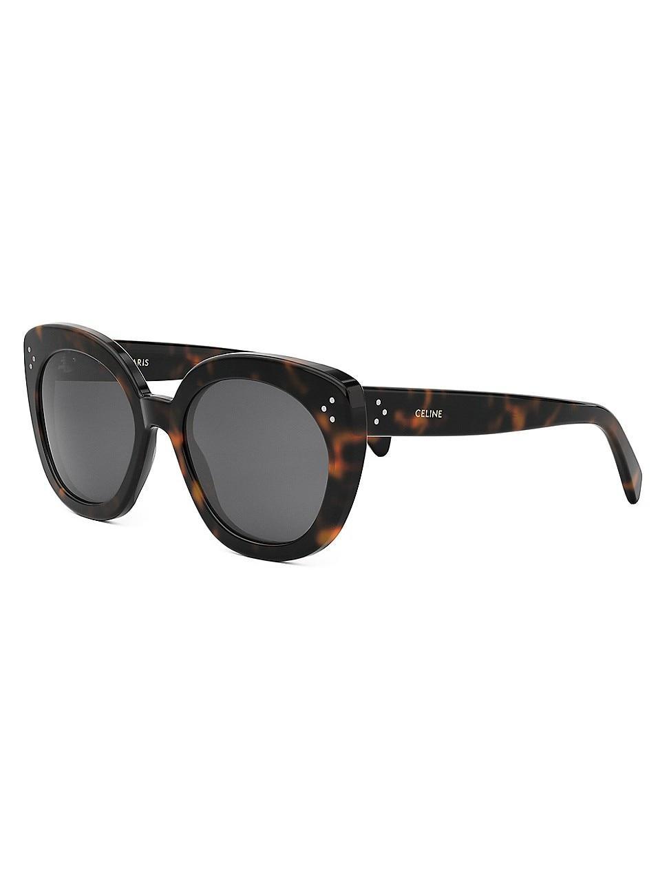 Womens Three Dots 56MM Butterfly Sunglasses Product Image