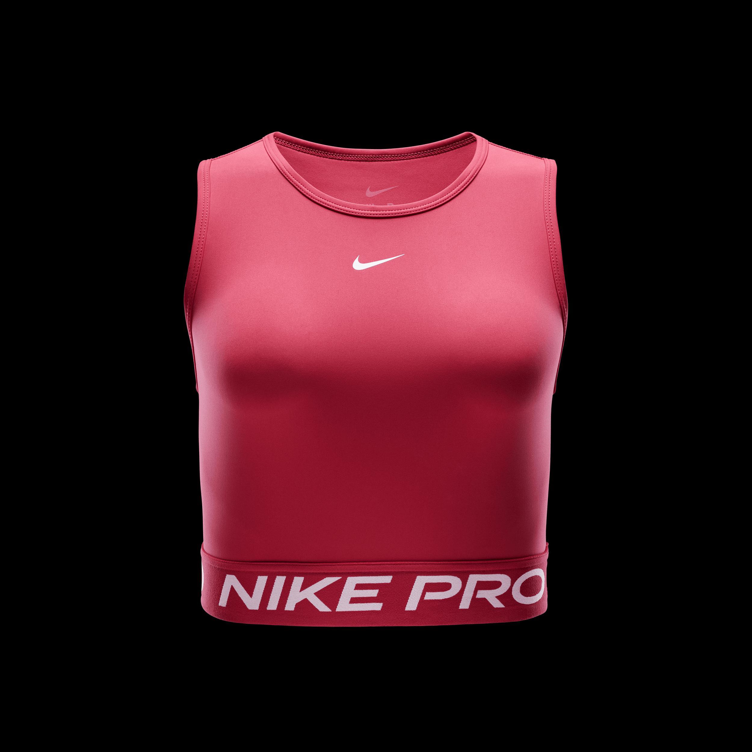 Women's Nike Pro Dri-FIT Cropped Tank Top Product Image