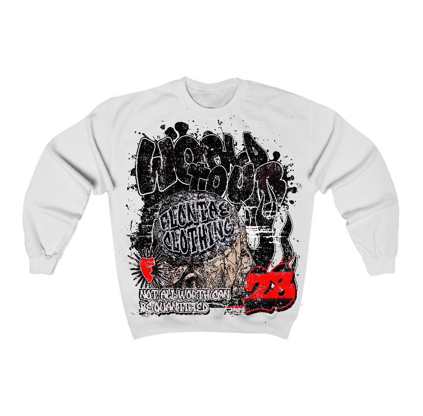 Black Cement 3s Flontae Sweatshirt Intelligence Graphic Product Image