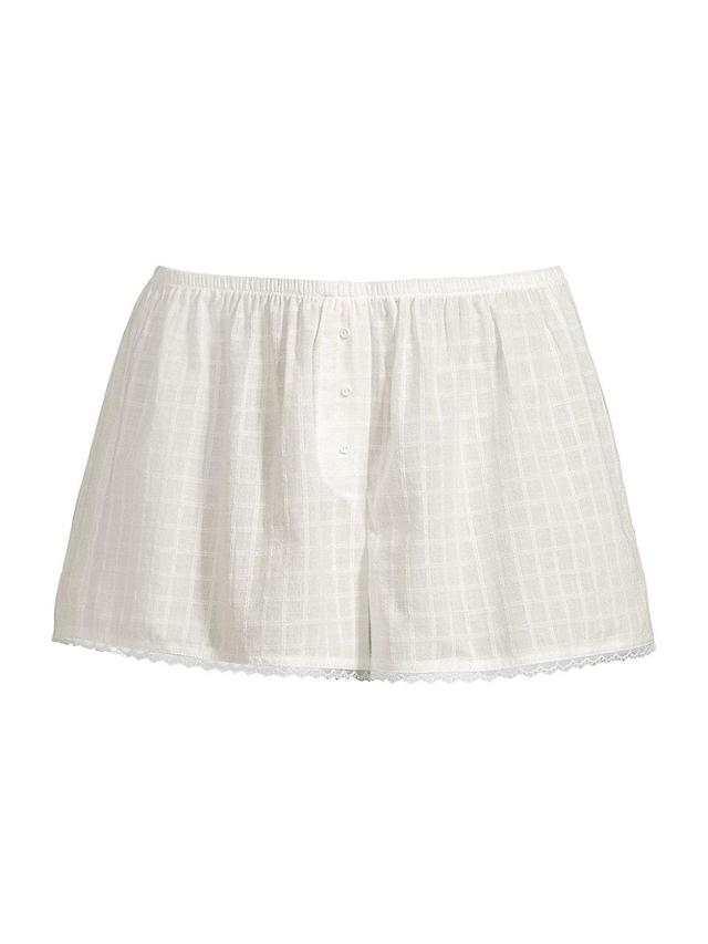 Womens Gigi Cotton Batiste Pajama Shorts Product Image