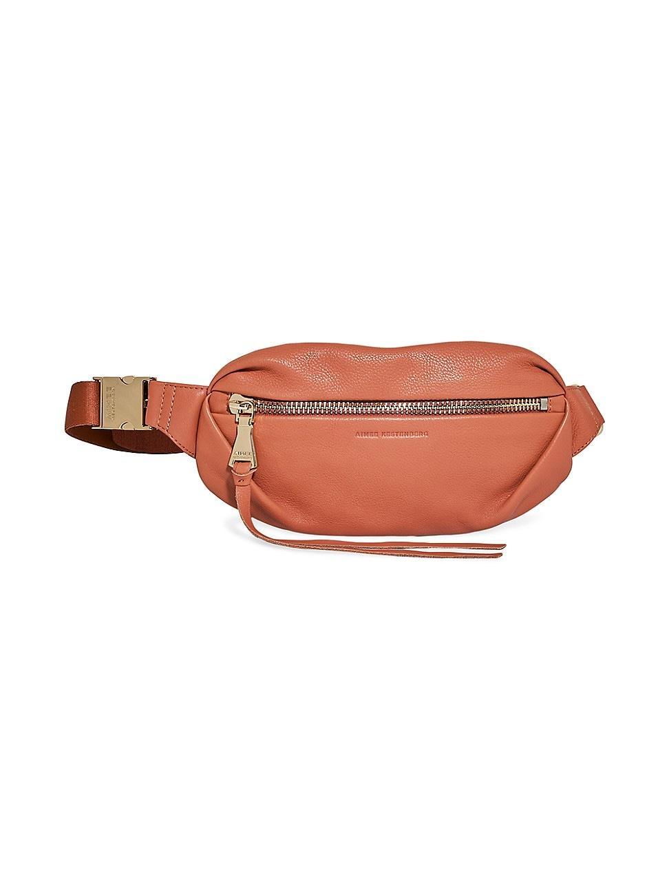 Womens Milan Leather Bum Bag Product Image