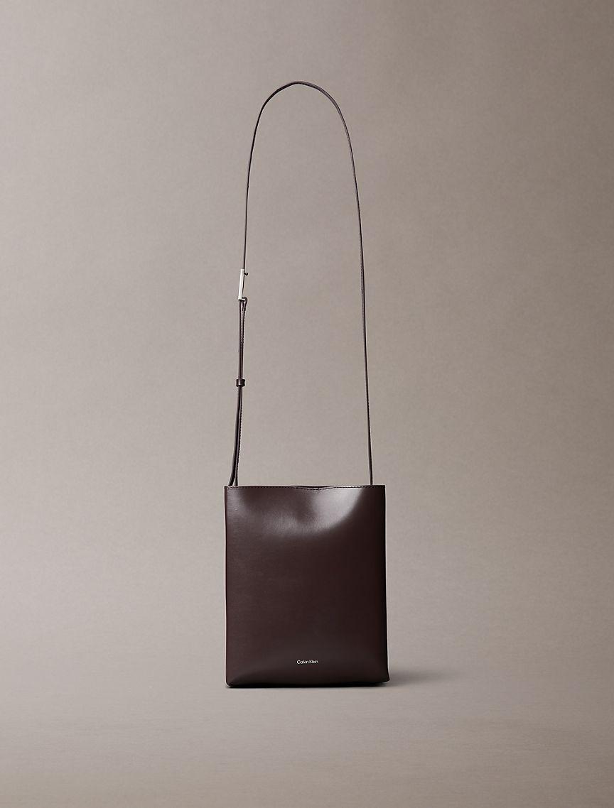 Line Leather Crossbody Bag Product Image