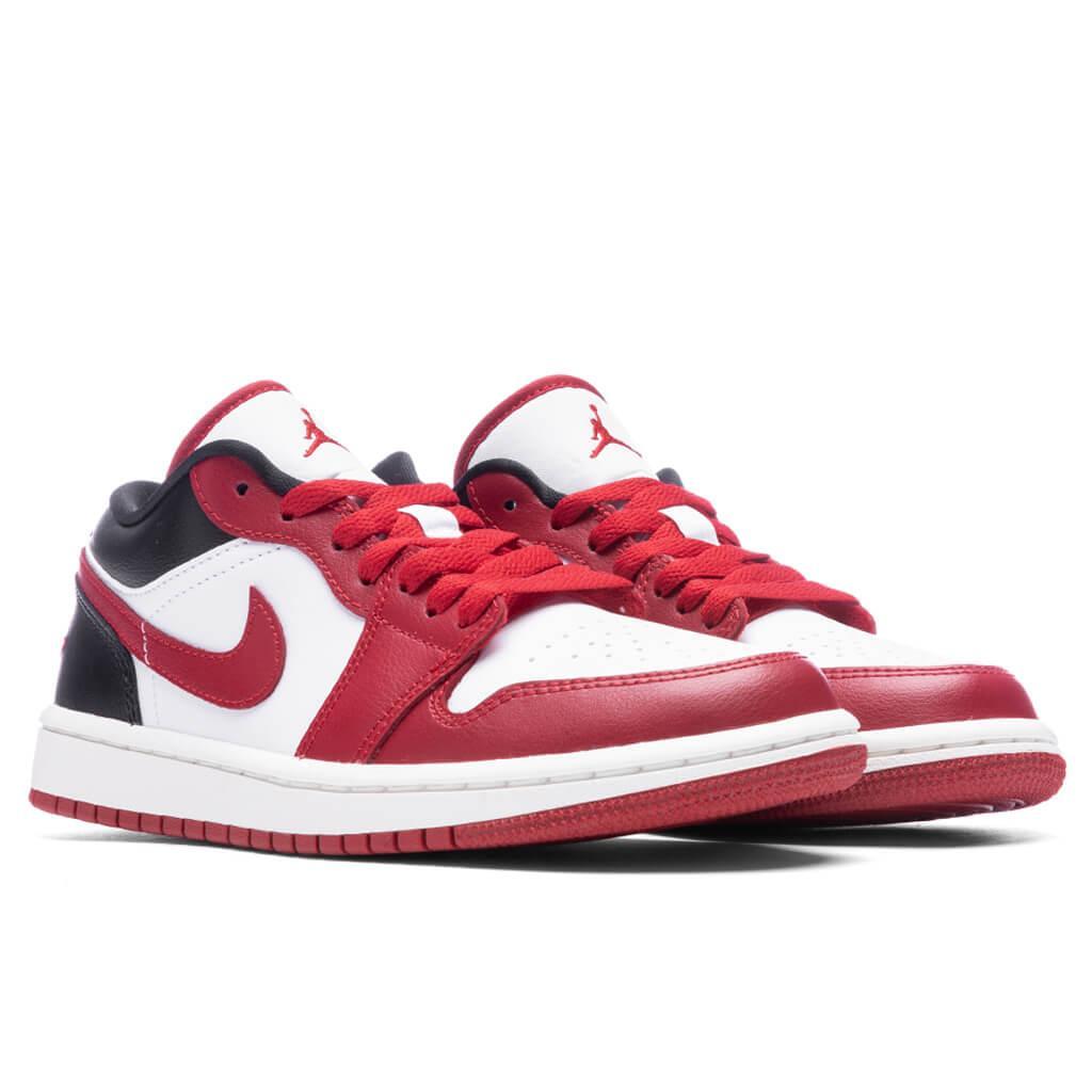 Air Jordan 1 Low Women's - White/Gym Red/Black Female Product Image