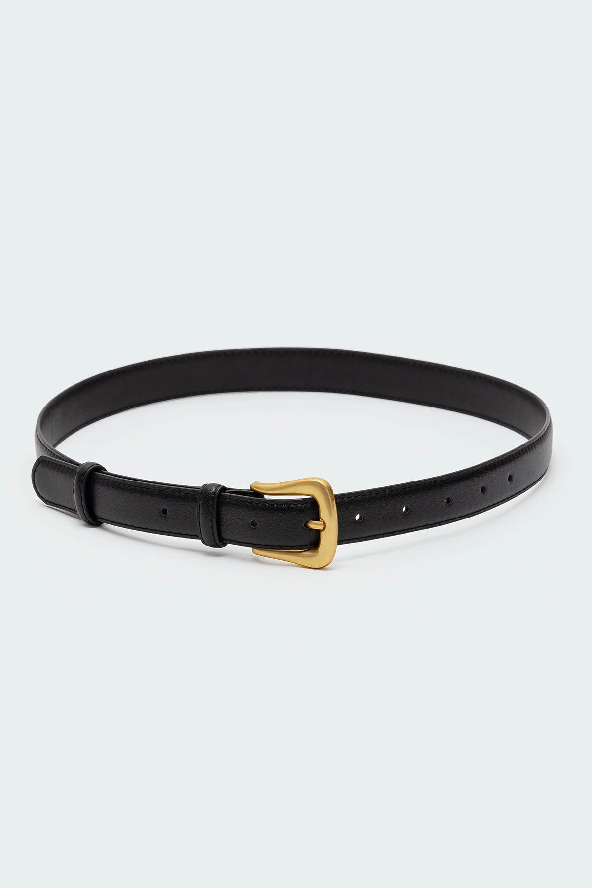 Back To Basics Faux Leather Belt Product Image