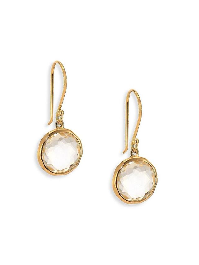 Ippolita Mini Rock Candy - Lollipop 18K Gold Drop Earrings Product Image