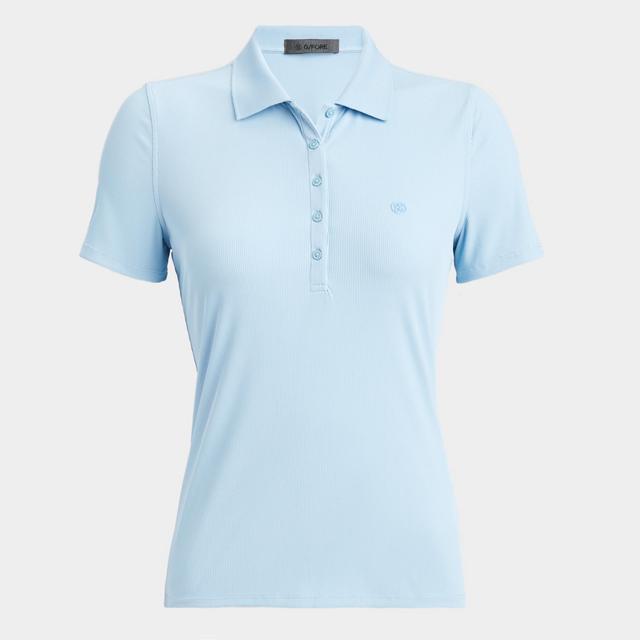 RIBBED TECH NYLON POLO Product Image