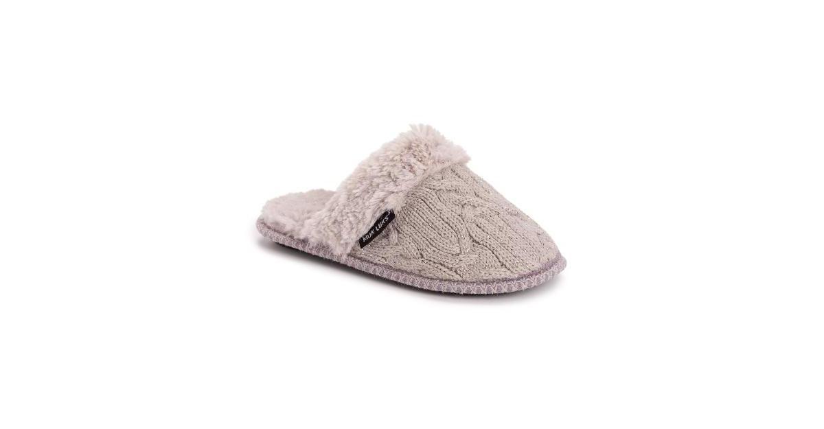 MUK LUKS Frida Womens Scuff Slippers Product Image