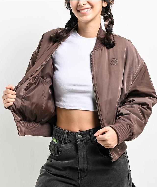 Ninth Hall Orion Brown Bomber Jacket Product Image