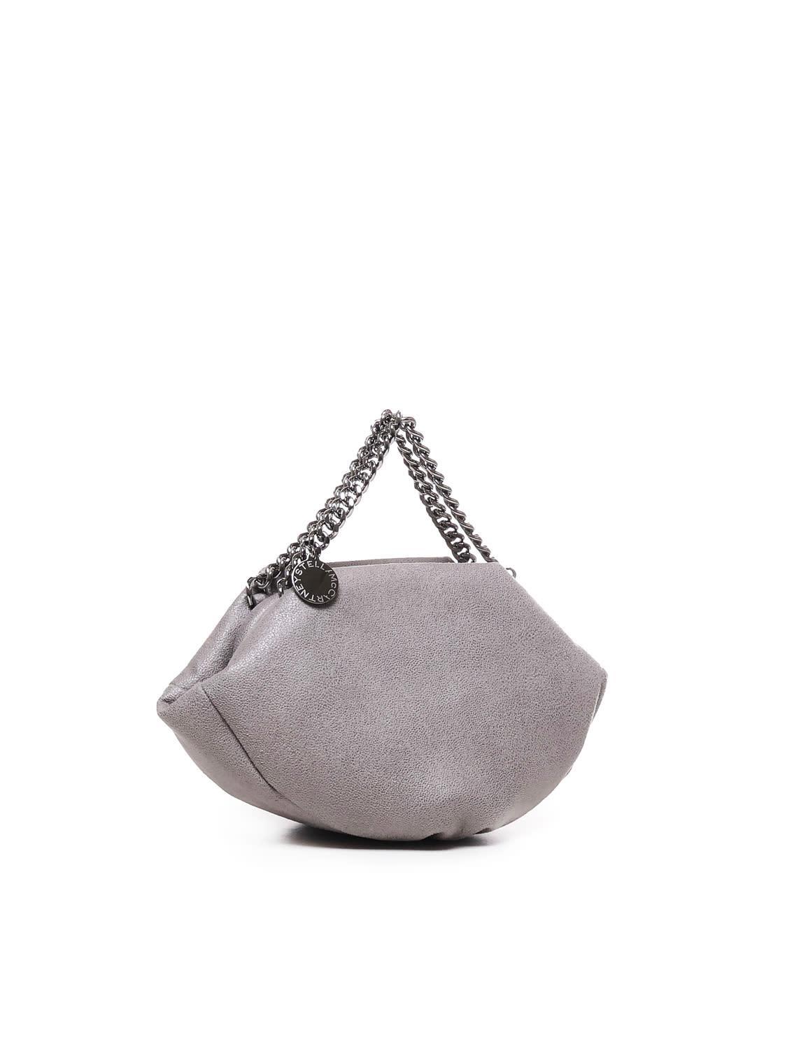 Falabella Shoulder Bag With Double Chain In Grey Product Image