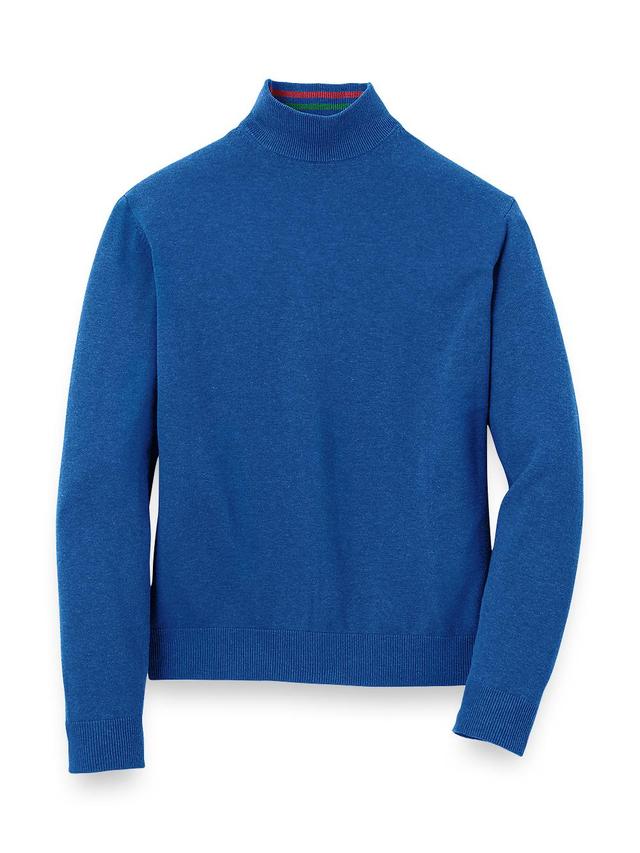 Supima Cotton Mock Neck Sweater Product Image