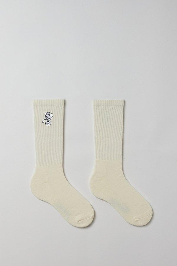 Snoopy Golf Crew Sock Mens at Urban Outfitters Product Image