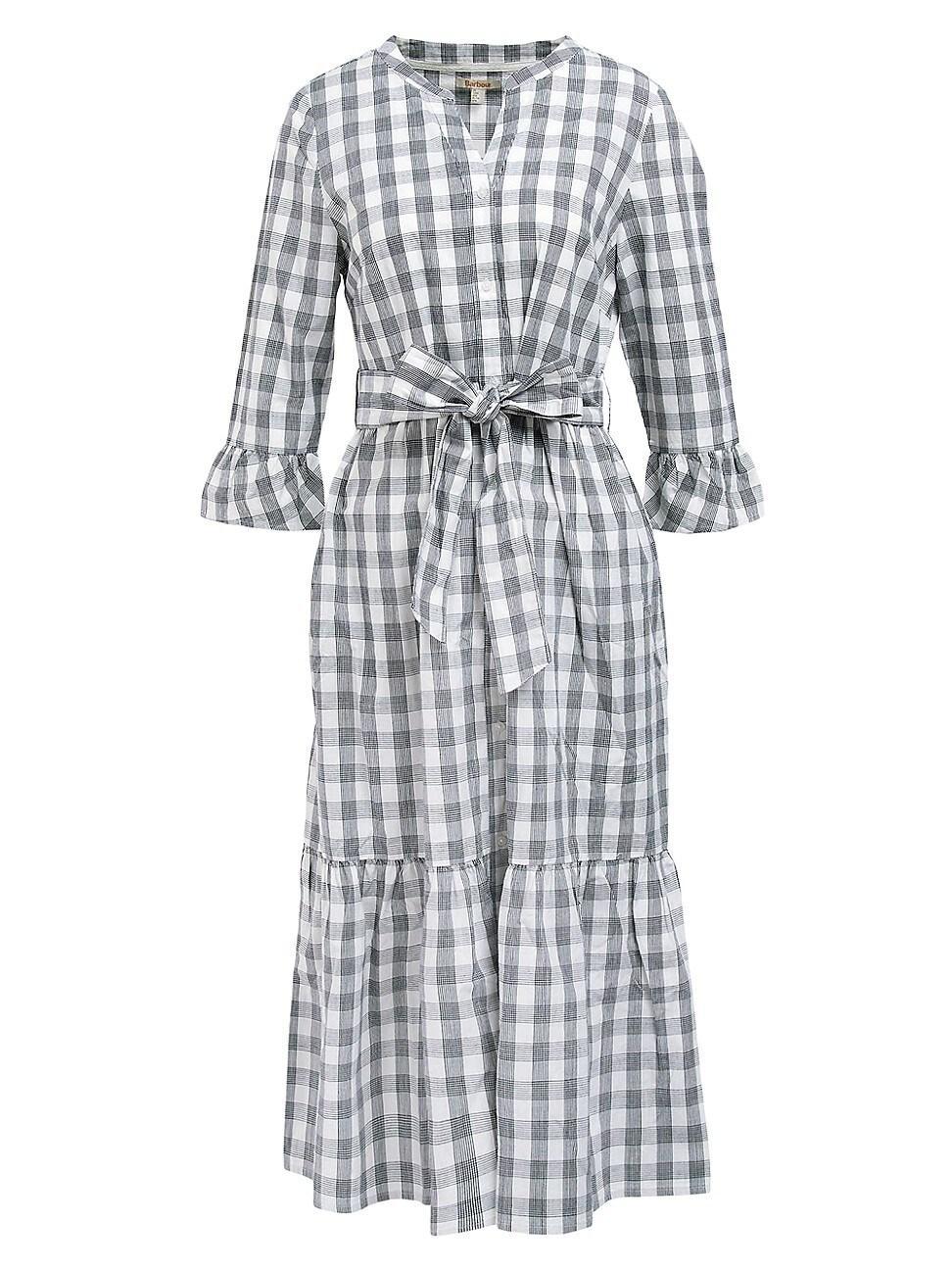 Womens Seamills Gingham Midi-Dress product image