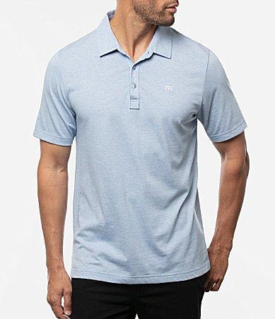 TravisMathew Zinna Performance Stretch Short Sleeve Polo Shirt Product Image