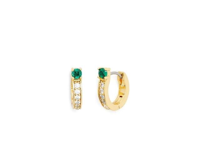 Kate Spade New York Huggies (Emerald) Earring Product Image