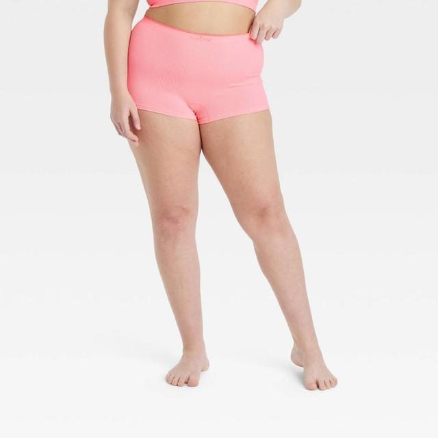 Womens Seamless Boy Shorts - Colsie 2X Product Image