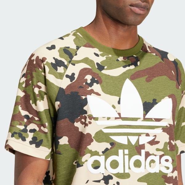 Camo Trefoil Tee Product Image