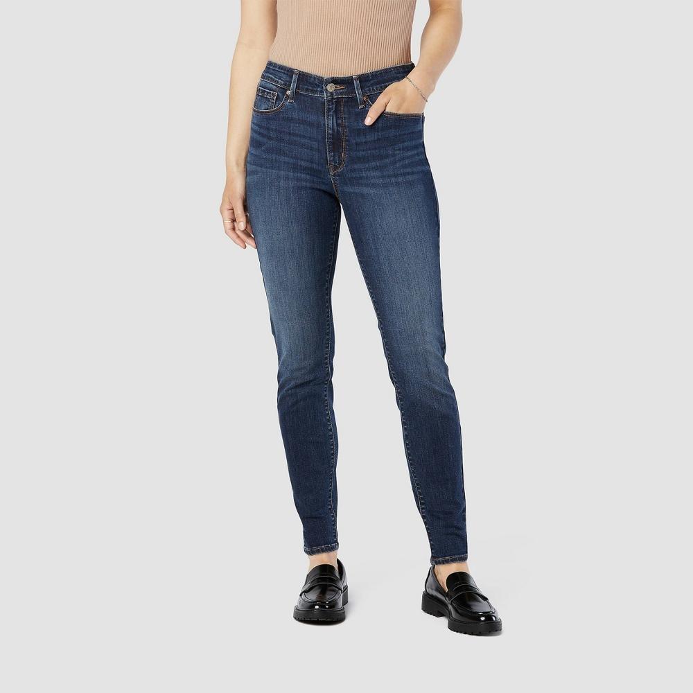 DENIZEN from Levis Womens High-Rise Skinny Jeans - Virtual Paradise 18 Product Image