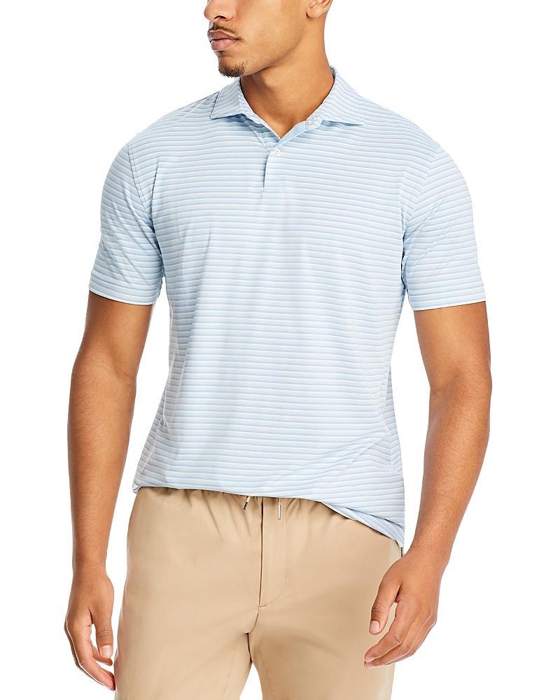 Mens McCraven Stripe Performance Jersey Polo Shirt Product Image