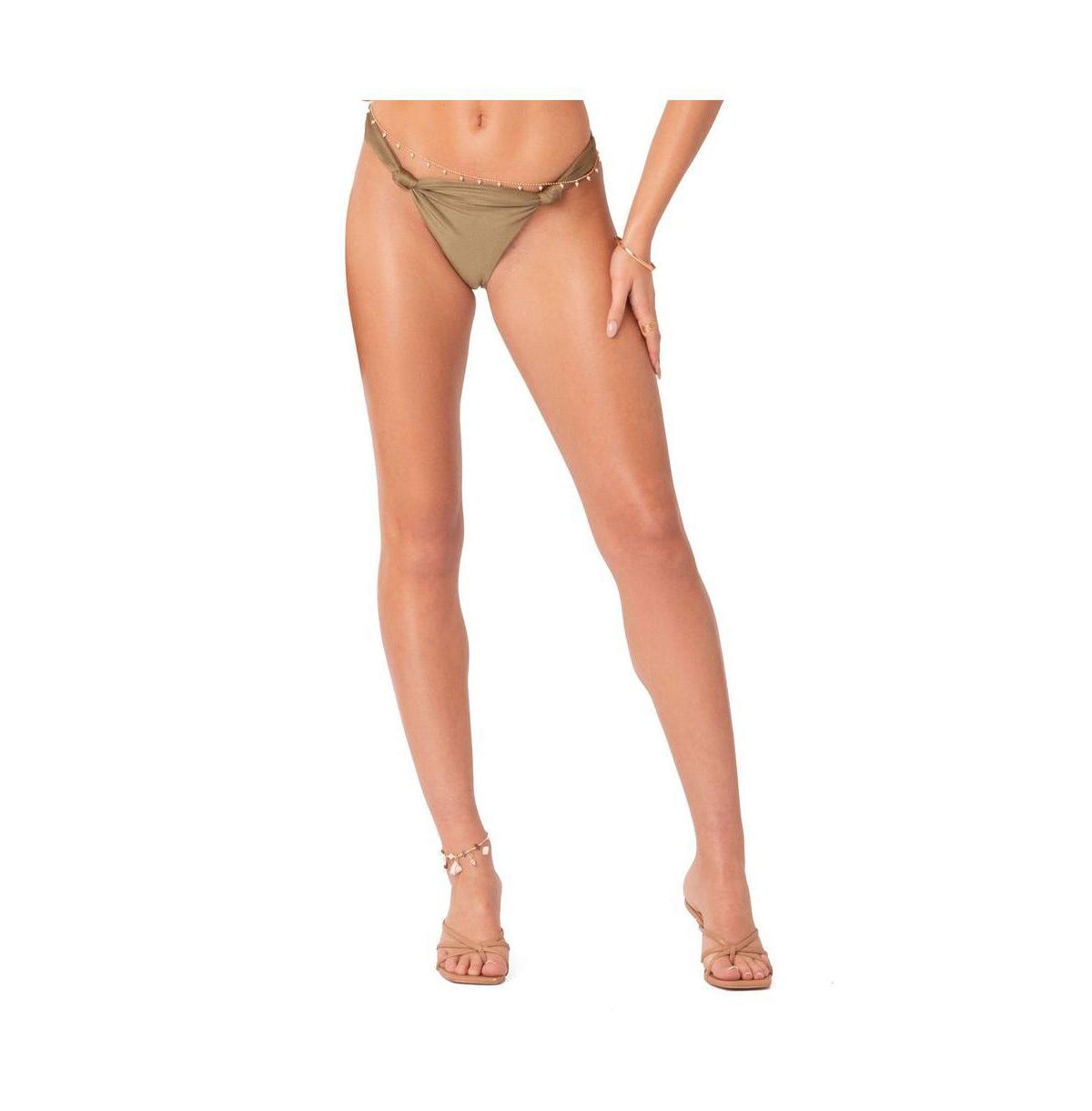 Womens Bikini Bottoms With Knots Product Image