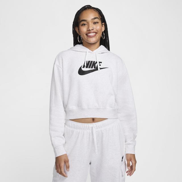 Nike Womens Sportswear Club Fleece Crop Hoodie Product Image