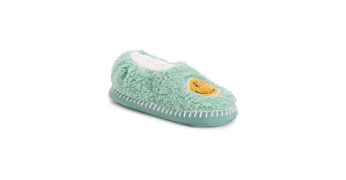 Muk Luks Womens Sherpa Smiley Ballerina Product Image