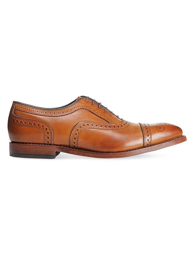 Mens Strand Leather Cap-Toe Oxfords Product Image