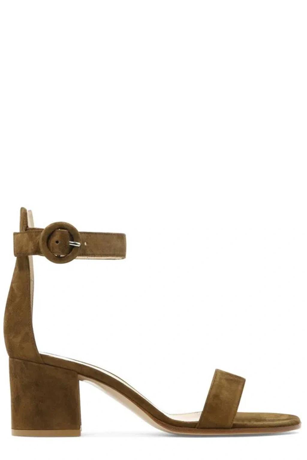 Versilia 60 Suede Sandals In Brown Product Image