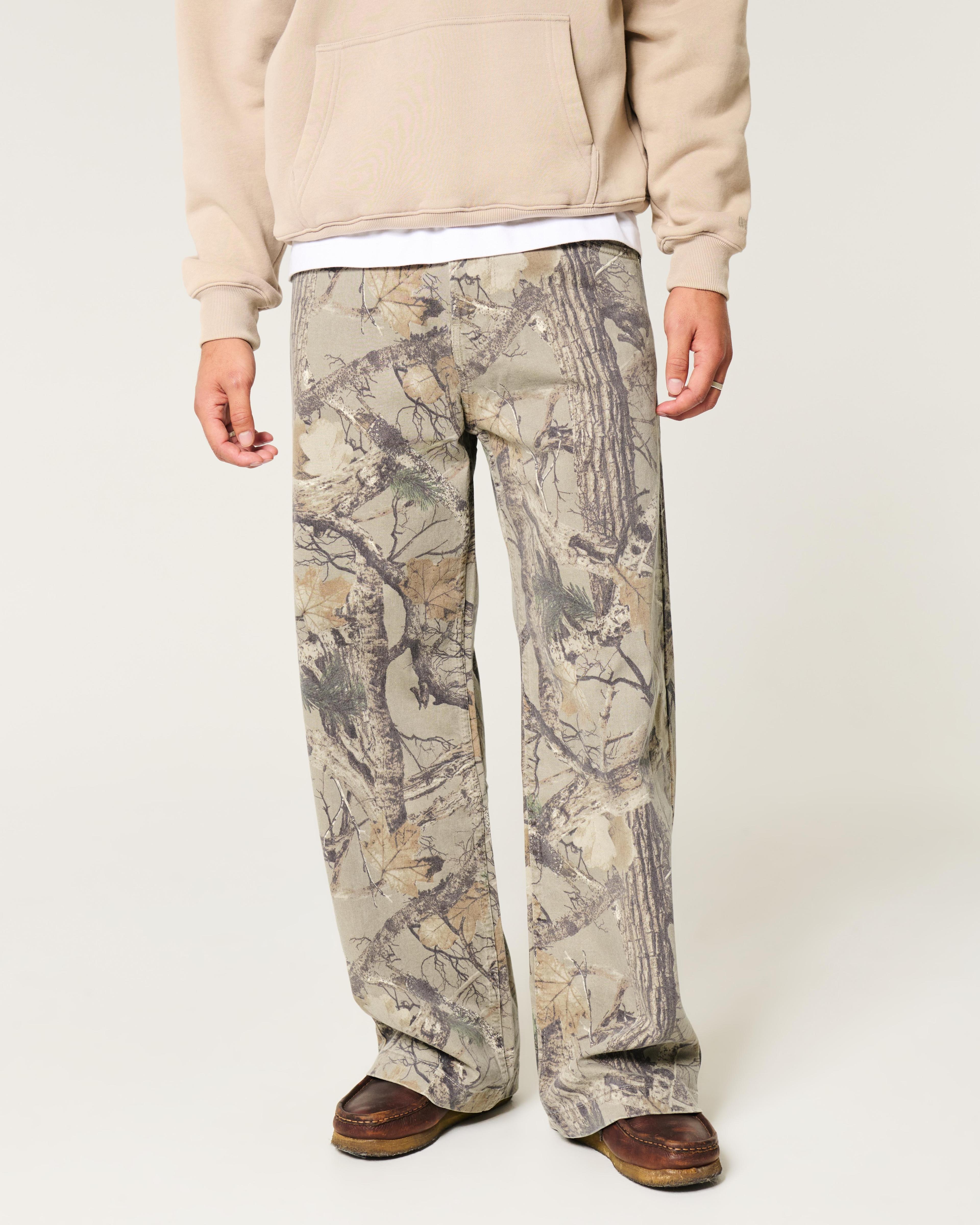 Camo Super Baggy Jeans Product Image