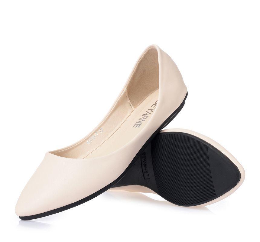 Pointy-Toe Plain Flats product image