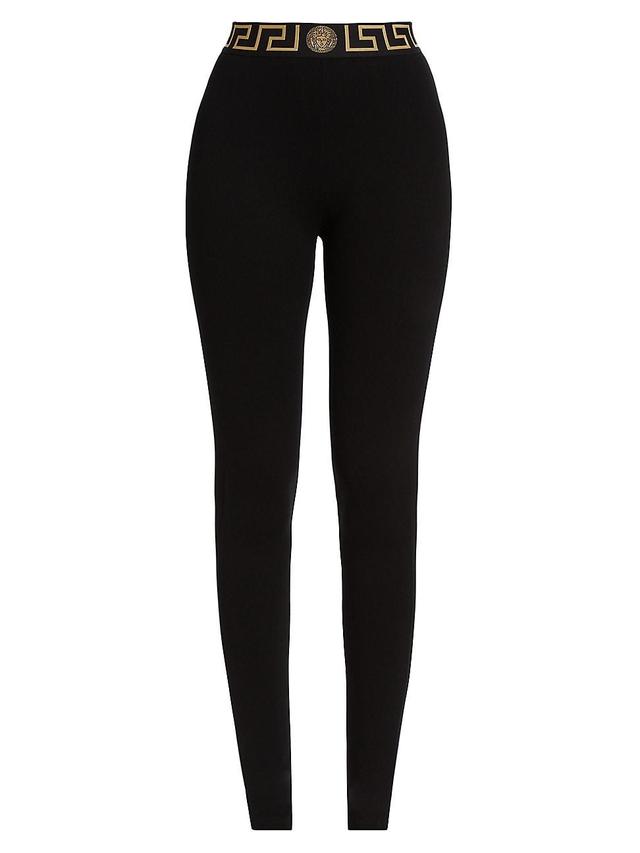 Womens Logo Band Leggings Product Image