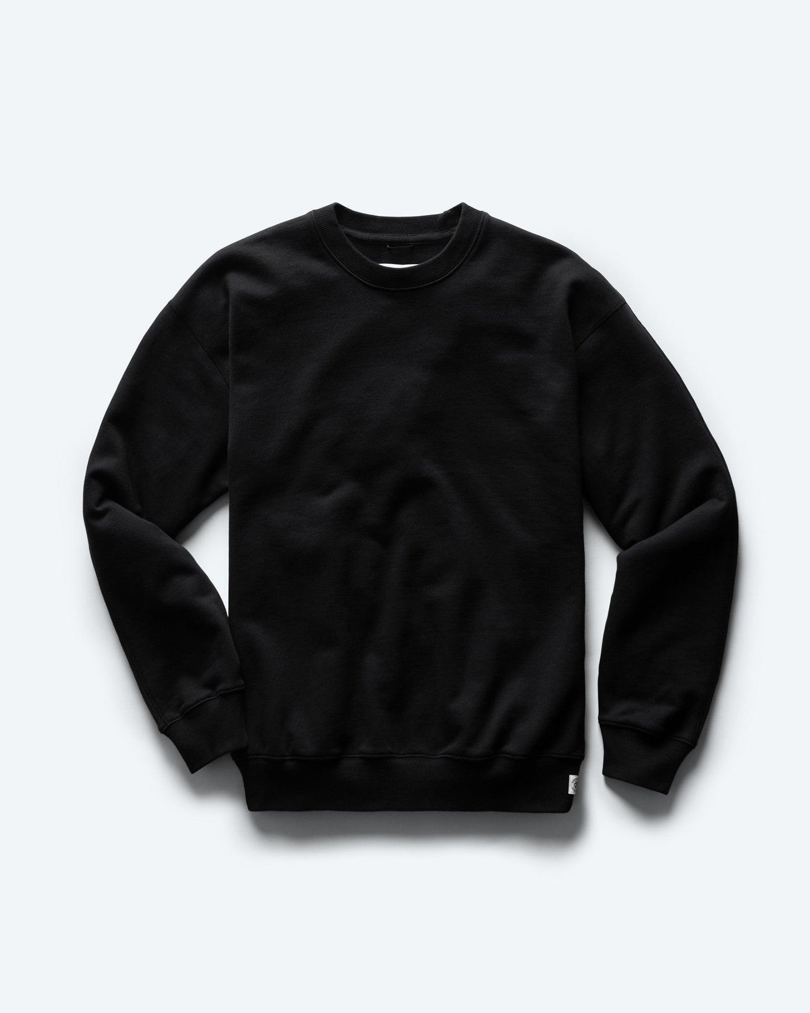 Midweight Terry Relaxed Crewneck - Vault Male Product Image