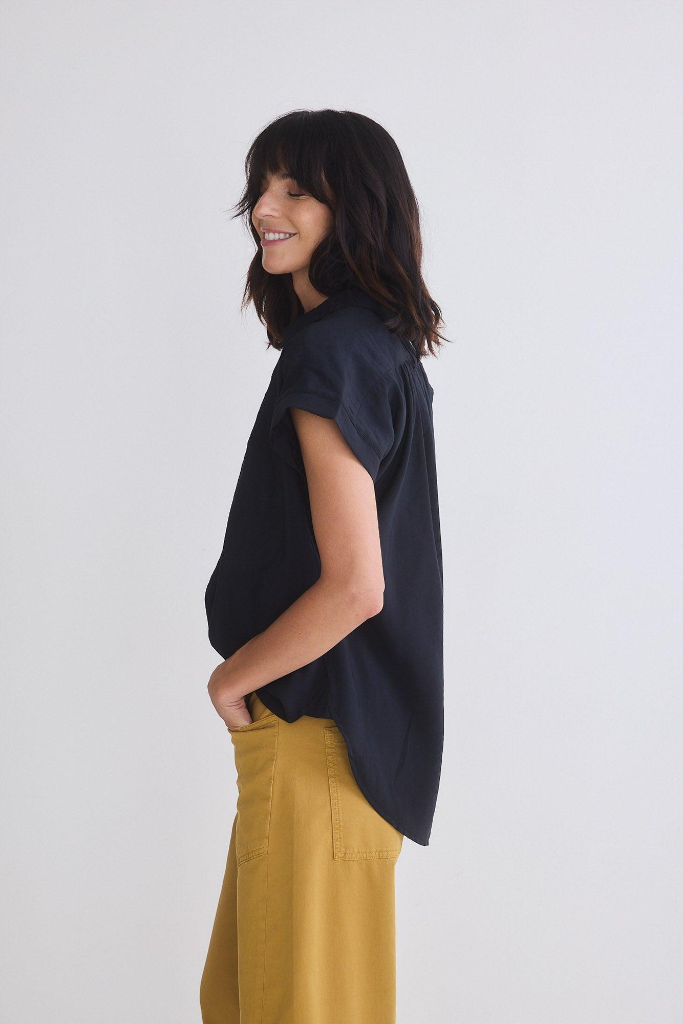 The Nonchalant Oversized Voile Blouse Product Image