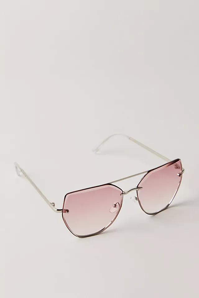 Paloma Oversized Aviator Sunglasses Product Image