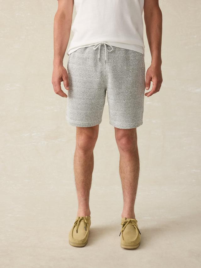 Whitewater Sweatshort - Grey Shell Loop Male Product Image