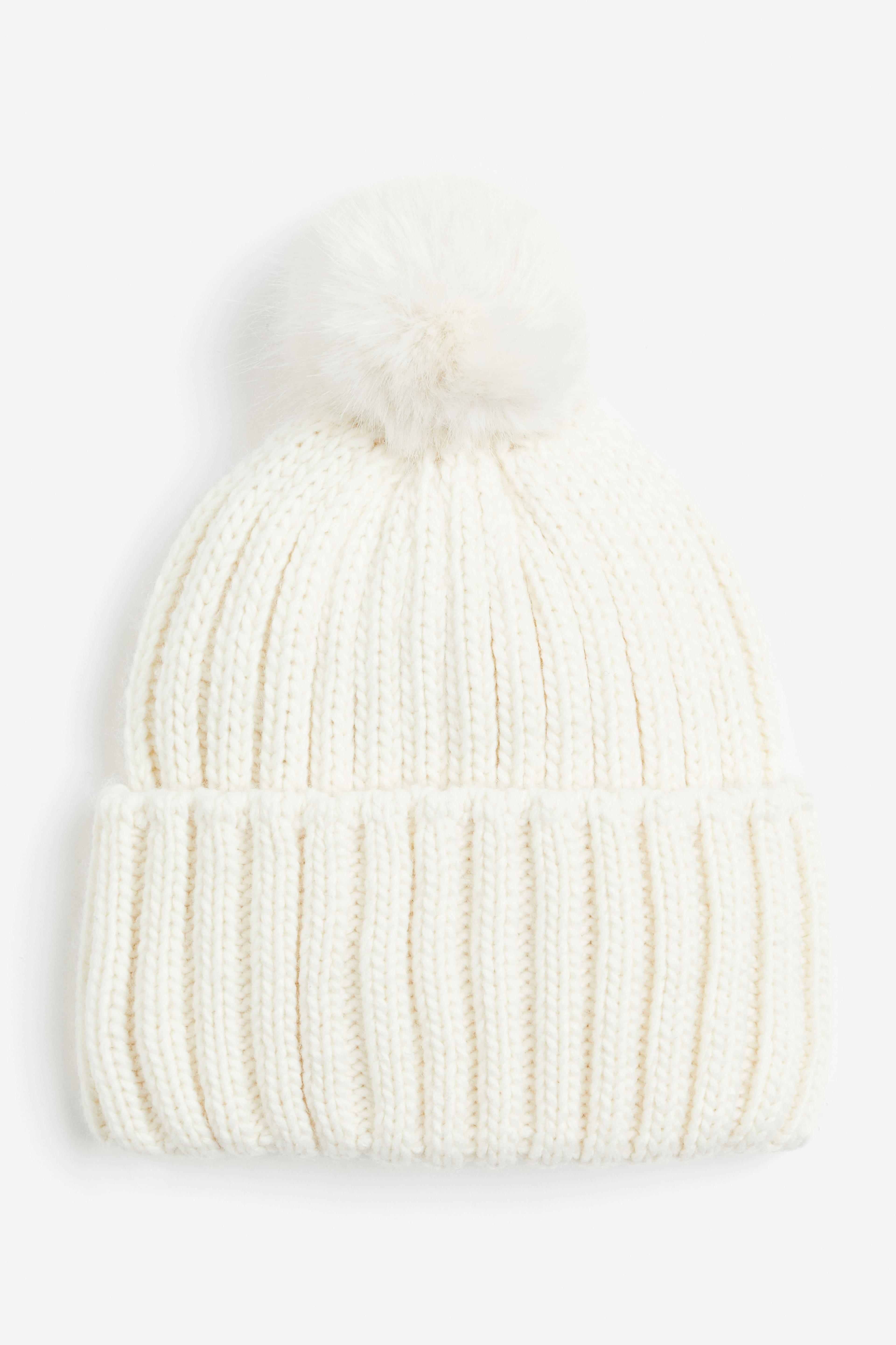 Rib-Knit Pompom Beanie product image