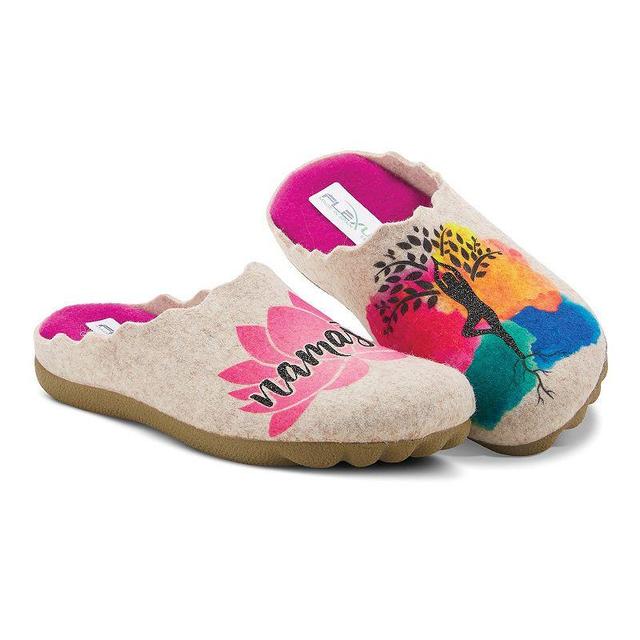 Flexus by Spring Step Namaste Womens Slippers Brown Product Image