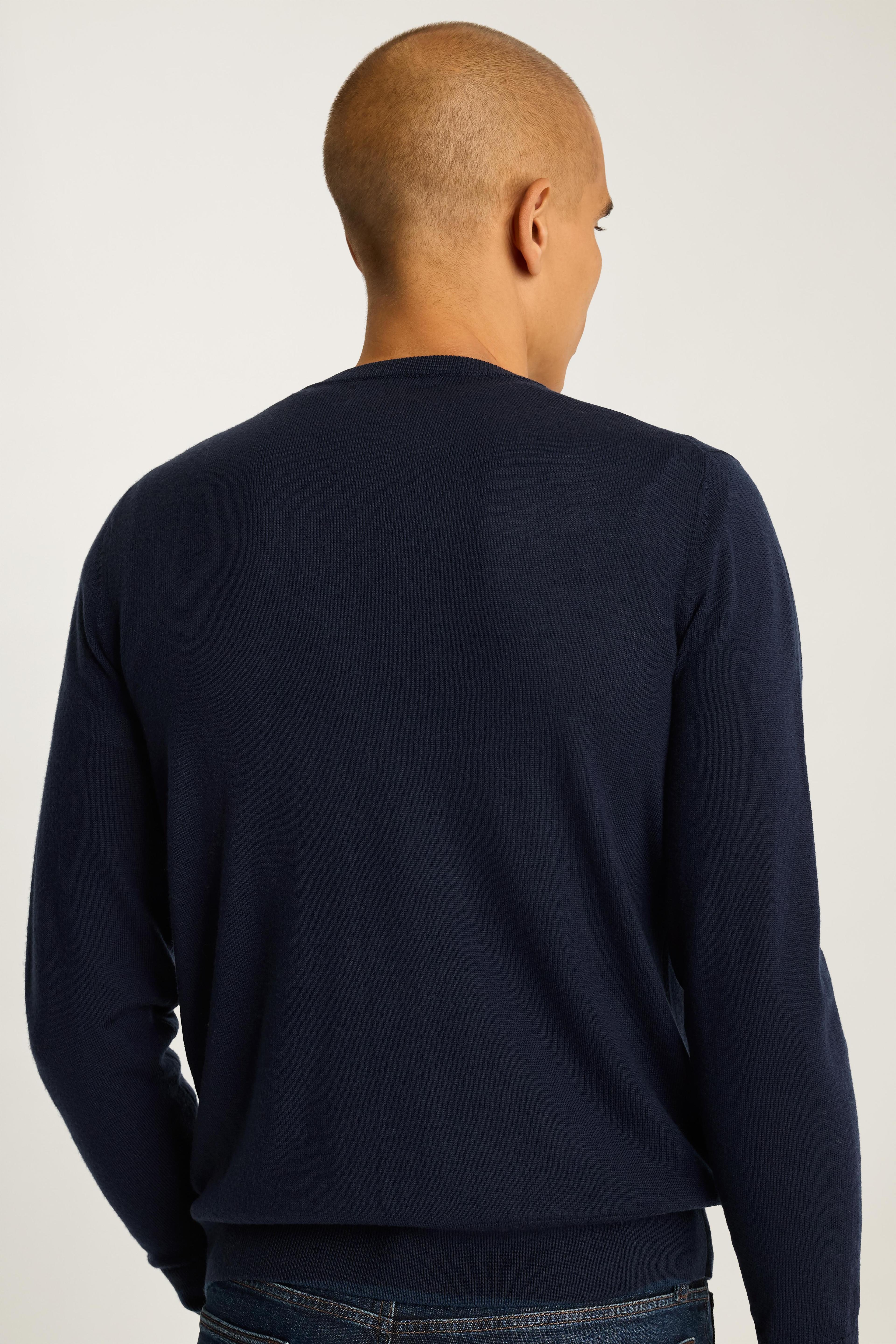 Washable Merino Crew Neck Sweater Product Image