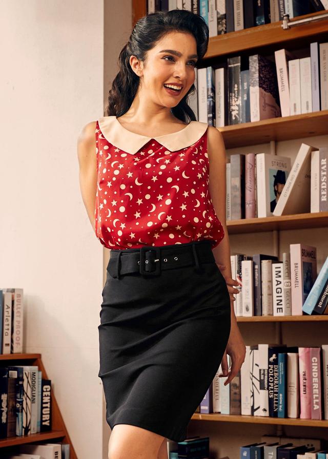 Cozy by the Fireside Pencil Skirt Product Image