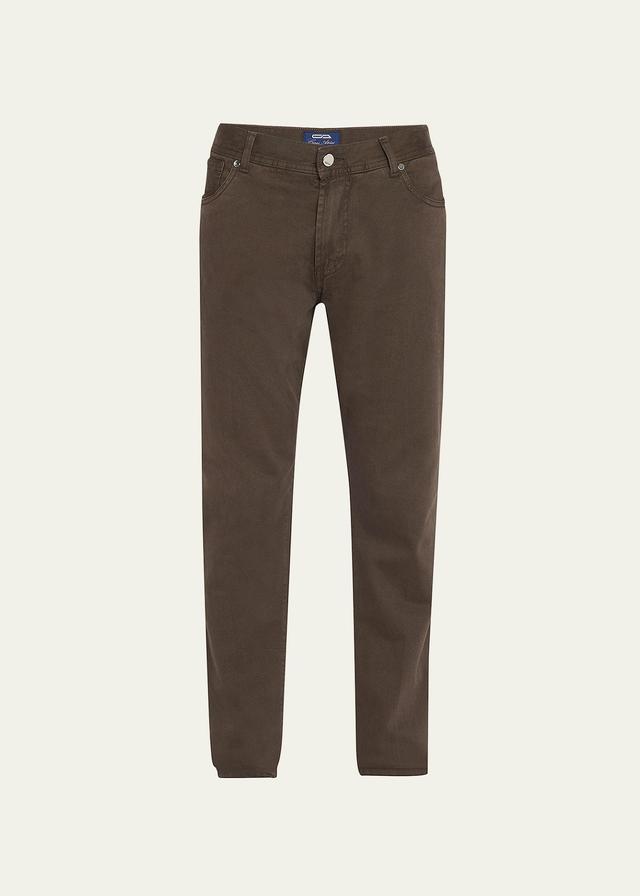 Mens Straight Leg 5-Pocket Pants Product Image