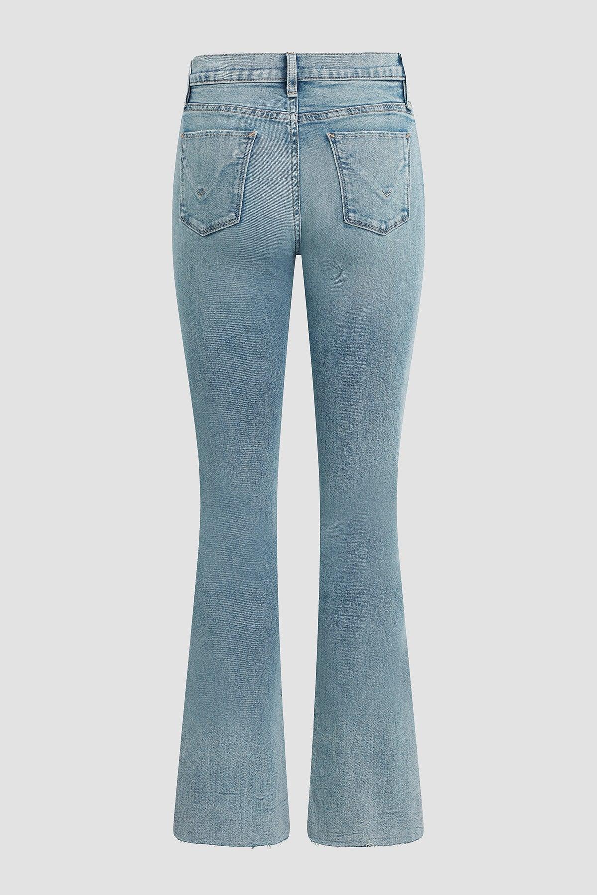 Barbara High-Rise Bootcut Jean w/ Slit Hem Female Product Image